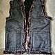 Copy of Men's vests made of sheepskin(Mouton), Mens vests, Moscow,  Фото №1