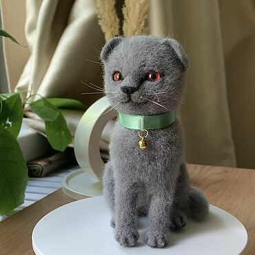 Куклы и игрушки ручной работы. Ярмарка Мастеров - ручная работа Котенок. Handmade.