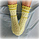 Socks 'Lemon souffle'. Socks. Shop Natalia Glebovskaya. Online shopping on My Livemaster.  Фото №2