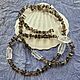 Колье с раухтопазом и горным хрусталем. Колье. Vadjra-jewelry. Ярмарка Мастеров.  Фото №14