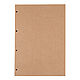 Block A4 sketchbook with Kraft sheets for notebook on rings, Sketchbooks, Moscow,  Фото №1