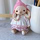 Тедди заяц ручной работы teddy bunny. Мишки Тедди. LuckyBearsShop. Ярмарка Мастеров.  Фото №5