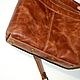 Women's Shoulder Bag (Druid Pull-up 435 Brown). Crossbody bag. J.P.-Handmade Designer Bags. My Livemaster. Фото №5