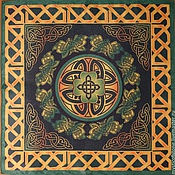 Фен-шуй и эзотерика handmade. Livemaster - original item Series tablecloths Ancient Celts Seasons. Summer - a force of nature. Handmade.
