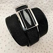 Аксессуары handmade. Livemaster - original item Men`s belt, made of genuine sea stingray leather.. Handmade.