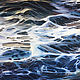 Painting 'Sea lace' oil on canvas 70h100cm. Pictures. vestnikova. My Livemaster. Фото №5