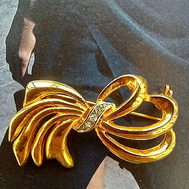 Винтаж ручной работы. Ярмарка Мастеров - ручная работа Винтаж: Swarovski. Брошь. ABh18. Handmade.
