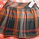 The plaid skirt brown at the yoke. Skirts. Skirt Priority (yubkizakaz). My Livemaster. Фото №4