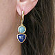 Order Lapis lazuli earrings, amazonite earrings,natural stone earrings. Irina Moro. Livemaster. . Earrings Фото №3