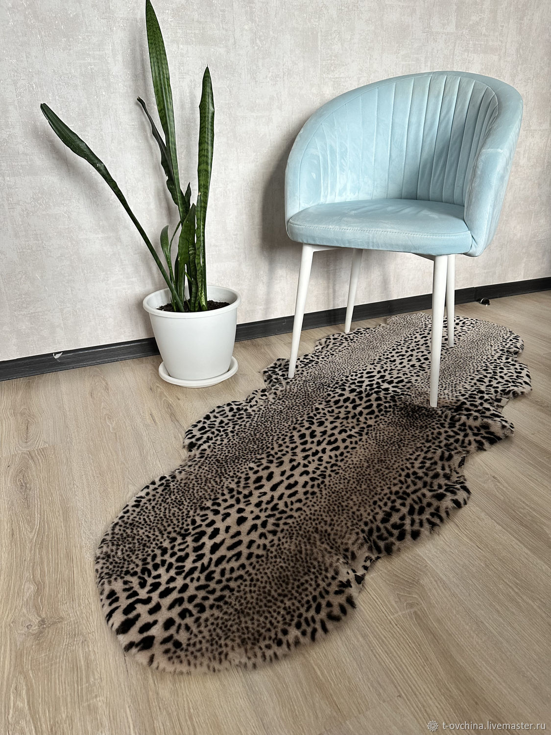 Ковер Safari Tufted Rug Leopard | FERM LIVING