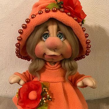 Куклы и игрушки ручной работы. Ярмарка Мастеров - ручная работа Кукла цветочный гном.. Handmade.