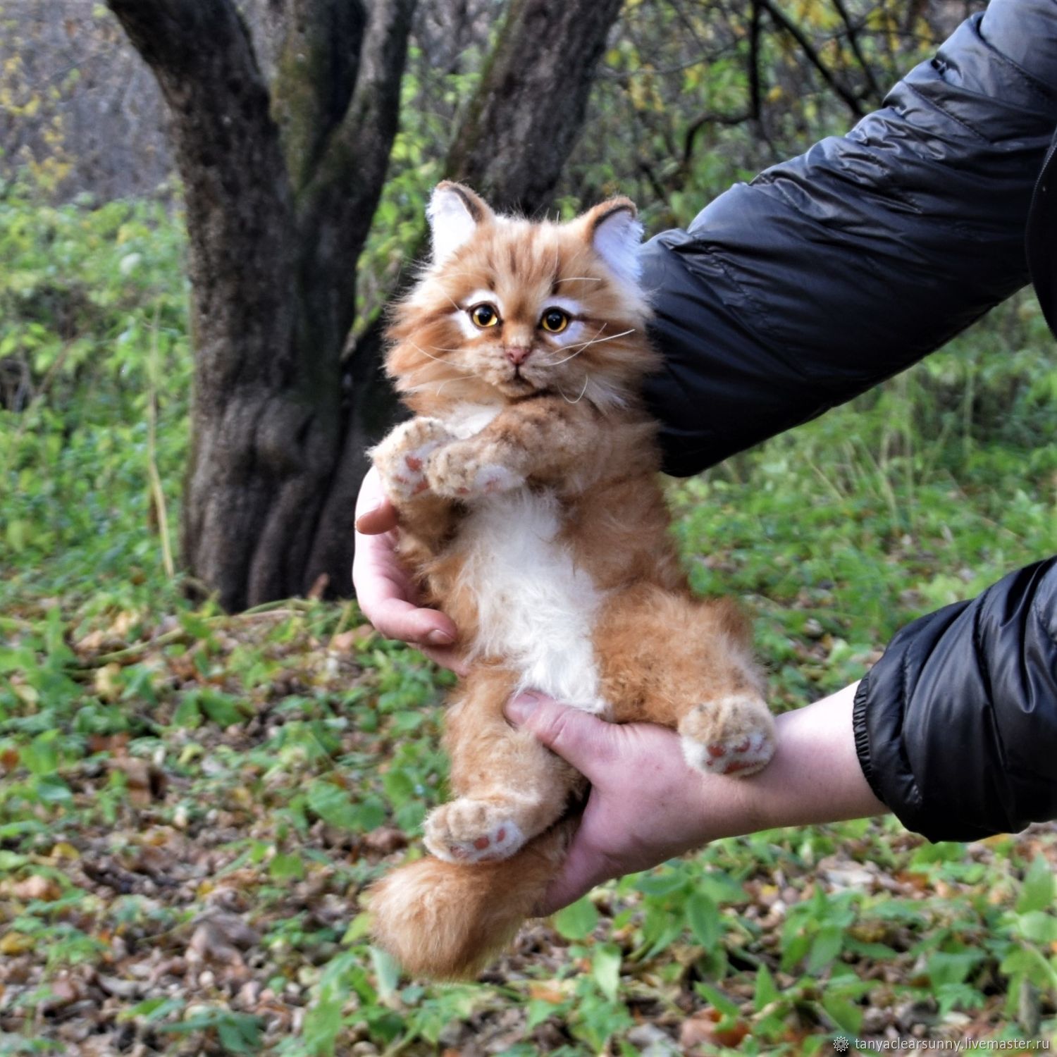 Игрушки: котенок Солнышко. в интернет-магазине на Ярмарке Мастеров ...