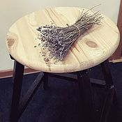 Для дома и интерьера handmade. Livemaster - original item Round Loft bar stool, scandi furniture, for bar, cafe. Handmade.