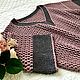 Нарядная кофта из хлопка и льна с пайетками. Кофты. Авторские вещи. Ярмарка Мастеров.  Фото №4