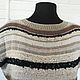 Безрукавка вязаная в стиле Кучинелли. Джемперы. Knitting by Natali. Ярмарка Мастеров.  Фото №5