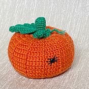 Материалы для творчества handmade. Livemaster - original item Needle cases: Knitted pumpkin - 3 pieces.. Handmade.