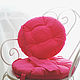 Decorative fuchsia pillow. Pillow. August Jewellery. Online shopping on My Livemaster.  Фото №2