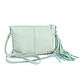 Mint green leather small crossbody Clutch bag with strap, Crossbody bag, Moscow,  Фото №1