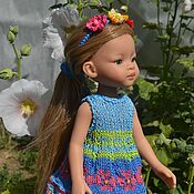 Куклы и игрушки handmade. Livemaster - original item Dress and hair wreath for Paola Reina doll 