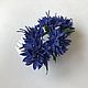 Hair comb with cornflowers. Comb. Flowesforever. Online shopping on My Livemaster.  Фото №2
