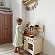 Order Children's wooden kitchen. trienota. Livemaster. . Doll furniture Фото №3
