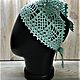 Косынка крючком из хлопка. Косынка кроше женская. Косынки. Multi Color Crochet (voronkova-olga). Ярмарка Мастеров.  Фото №5