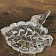 Винтаж: Старинный vide poche Cristal d’Arques, Франция. Кухонная утварь винтажная. Brocante chez Alla. Ярмарка Мастеров.  Фото №6