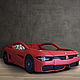 КРОВАТЬ-АВТО "BMW M9" в коже, с подсветкой, Мебель для детской, Новочеркасск,  Фото №1