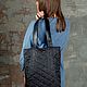 Заказать Сумка-шоппер из стеганой ткани. Bagaccessory. Ярмарка Мастеров. . Сумка-шоппер Фото №3