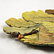 Autumn oak - plate d24cm. Plates. Elena Zaychenko - Lenzay Ceramics. My Livemaster. Фото №4