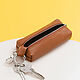 Leather Housekeeper Barrel Key Case. Housekeeper. Leather Collection. Online shopping on My Livemaster.  Фото №2