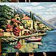 Oil painting 'Italy. Sunny day. Portofino ' landscape. Pictures. HappyFingers Movie store (happyfingers). My Livemaster. Фото №4