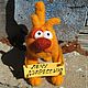Заказать кот  психотерапевт для снятия плохого настроения. Катюша Левинская. Ярмарка Мастеров. . Мягкие игрушки Фото №3