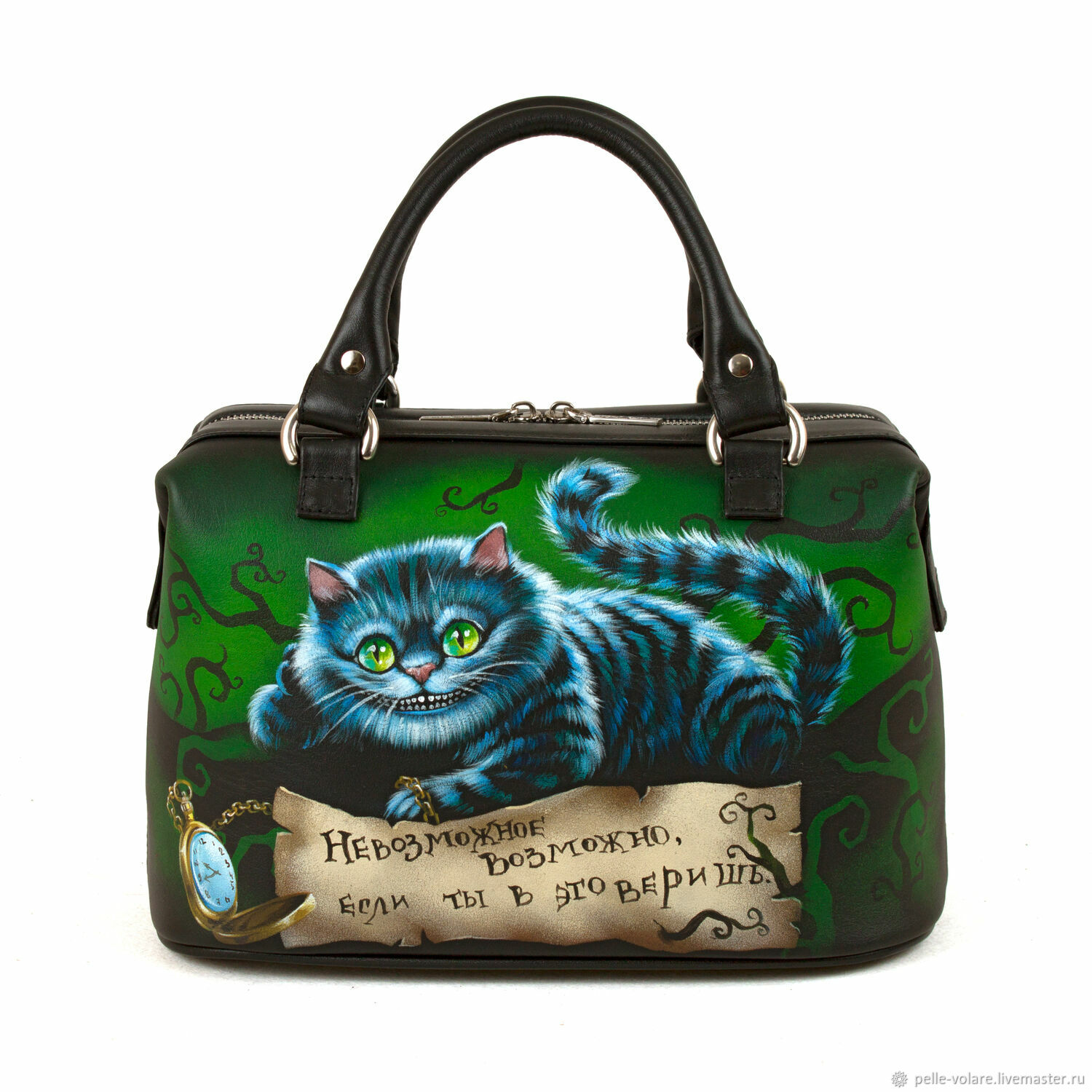 Bag 'Cheshire and the Hatter', Valise, St. Petersburg,  Фото №1