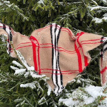 Аксессуары ручной работы. Ярмарка Мастеров - ручная работа Бактус в стиле BURBERRY. Handmade.