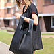 Order Backpack Bag Leather Black Oversize Bag Large Size. BagsByKaterinaKlestova (kklestova). Livemaster. . Backpacks Фото №3