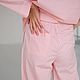 Пижама Quinn с брюками-палаццо из 100% итальянского хлопка. Домашние костюмы. SELFDOM. Ярмарка Мастеров.  Фото №6