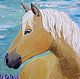 Horse oil painting Lavender morning. Pictures. vettochka. My Livemaster. Фото №6