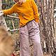Летние льняные женские брюки шаровары с высокой талией на лето 100 лен. Шаровары. Постельное белье льняное & сатин (Bestu). Ярмарка Мастеров.  Фото №6