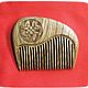 Wooden comb with the symbol CLOVER. Combs. Magic wood. Online shopping on My Livemaster.  Фото №2