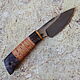 Knife 'Aztec' h12mf birch bark stab.karelka. Knives. Artesaos e Fortuna. Online shopping on My Livemaster.  Фото №2