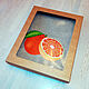 Подарочный набор льняное полотенце апельсины, Полотенца, Москва,  Фото №1