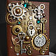 Стимпанк Блокнот,миник, Блокнот в стиле Стимпанк/Steampunk. Блокноты. ©️Устинова Анна  -Steampunk Master- (UstinovaAnna) (UstinovaAnna). Интернет-магазин Ярмарка Мастеров.  Фото №2