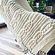  Comfy white. Пледы. Комфи (Ольга). Ярмарка Мастеров.  Фото №7