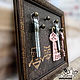 Cork Key holder  «Family of nerds», Pictures, Omsk,  Фото №1