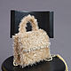 Order Bag beige female. SHAPAR - knitting clothes. Livemaster. . Classic Bag Фото №3