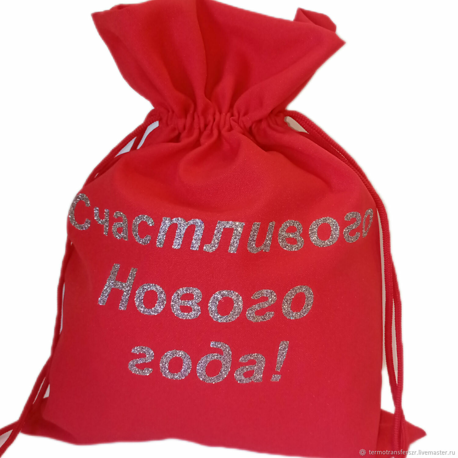 Новогодний мешок для подарков 38*28 см в интернет-магазине на Ярмарке ...