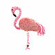 Pendant, Flamingo. Flamingo Christmas Tree Toy, Christmas gifts, Moscow,  Фото №1