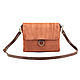 Women's bag made of leather and suede 'Michel '(brown), Classic Bag, St. Petersburg,  Фото №1
