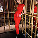 Dress with detachable peplum 'That red dress..', Dresses, Moscow,  Фото №1